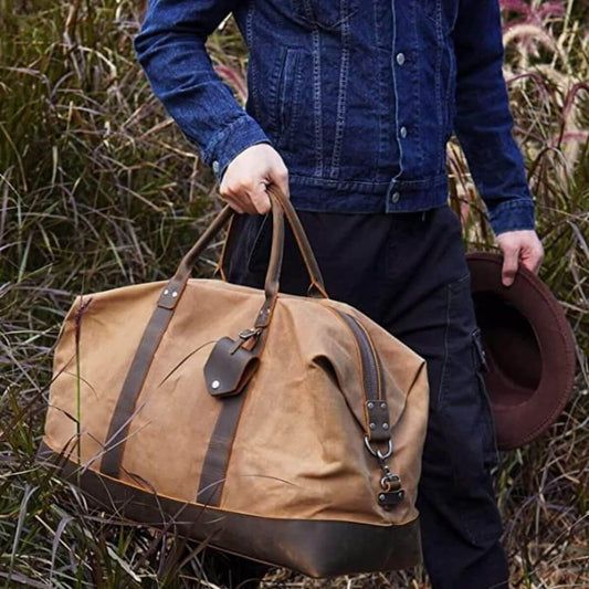 Waxed Canvas Explorer Duffel