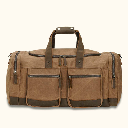 Waxed Canvas Weekender Duffel