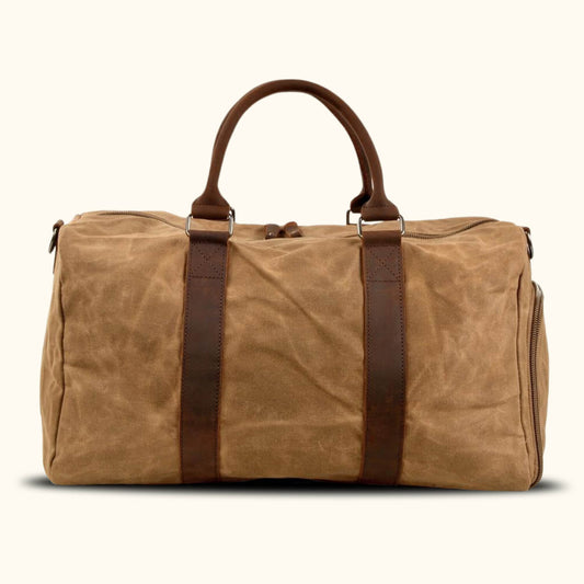 Canvas Shoe Compartment Duffel