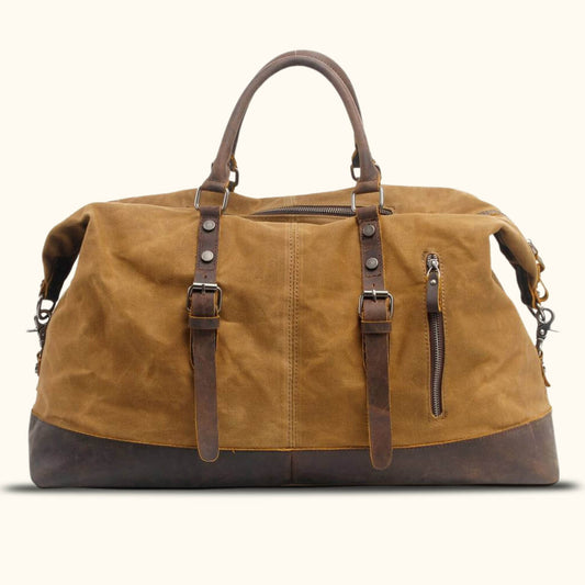 Waxed Canvas Carry-On Bag